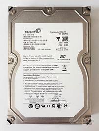 Hard Disk Interno 3.5" Barracuda 500GB 7200 RPM