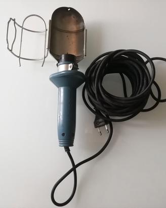 Lampada da Lavoro con gabbia metallica