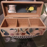 scatola porta the e tisane