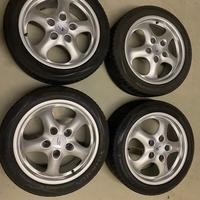 4 Cerchi originali Porsche 993  17" +gomme inverno