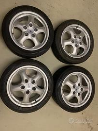 4 Cerchi originali Porsche 993  17" +gomme inverno