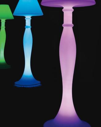 lampada tecnoplast con  led rgb