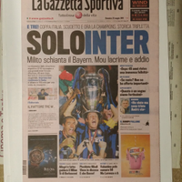 Gazzetta Sportiva Inter triplete 2010