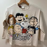 Maglia manica lunga con stampa di Snoopy