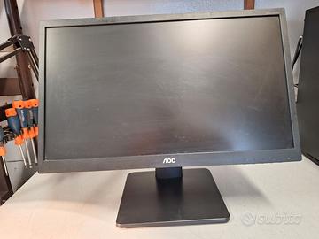 Monitor 22" AOC E2275PWJ - Full HD - Regolabile 