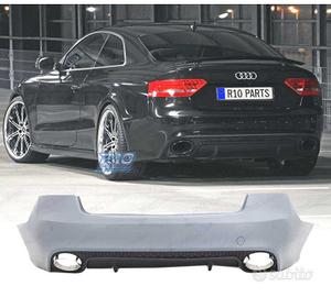 PARAURTI POSTERIORE AUDI A5 8T COUPE 07-15 LOOK RS