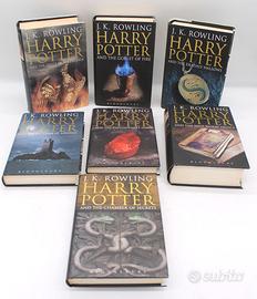 Harry Potter Bloomsbury UK serie Completa 7 vol.