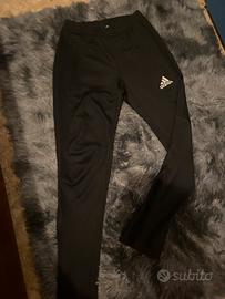 Adidas pantaloni tuta neri
