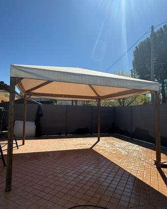 Gazebo in legno 4x4