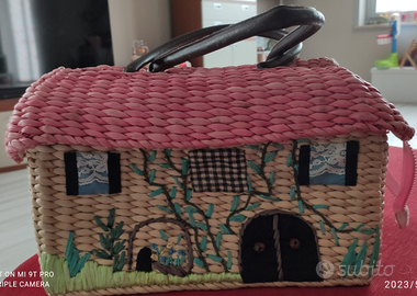 Borsa in paglia donna