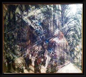 Dipinto quadro di Scianna artista contemporaneo