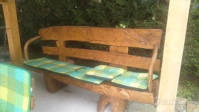 panca in legno 