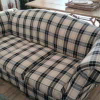 Divano alta manifattura francese- tessuto Scozze