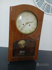 Antico Orologio a Pendolo JUNGHANS da Parete Vinta