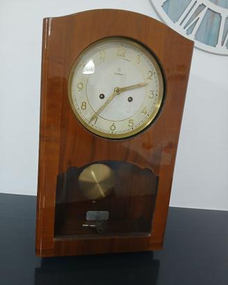 Antico Orologio a Pendolo JUNGHANS da Parete Vinta