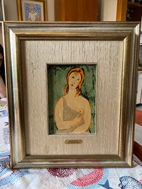 Nudo Medici 1918 Serigrafia Modigliani copia 62/30