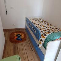 letto singolo con letto estraibile 