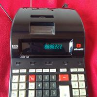 Calcolatrice Olivetti Logos 912 con stampante.