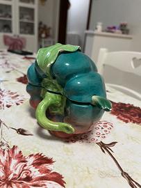Ceramica vintage italiana a forma di peperoni