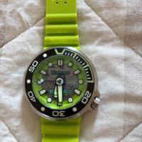 Orologio nubeo verde lime