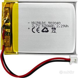 Batteria LiPo 3.7V 620mAh per Anki Cozmo
