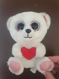 Peluche bianco carino