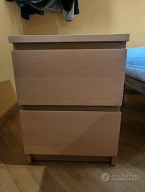 comodino da letto