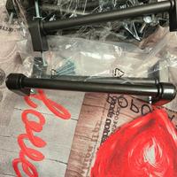 21 maniglie per cucina color  canna di fucile 