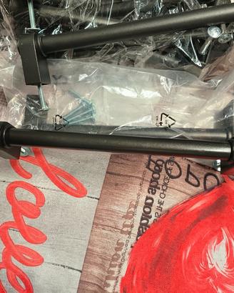 21 maniglie per cucina color  canna di fucile 