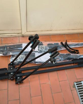 Set 4 Portabici da Tetto