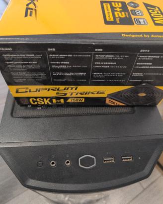 Case Cooler Master MB320L + Alim. Antec 750W
