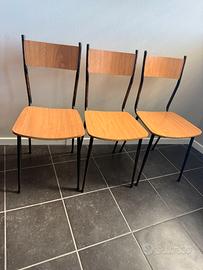 Set 4 sedie anni '50