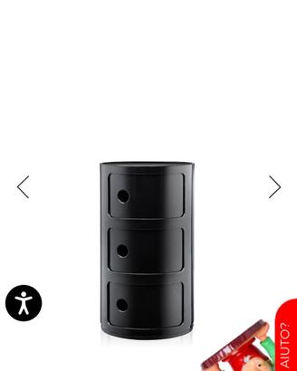 Comodino componibile kartell