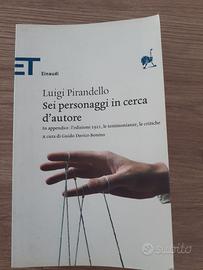 Luigi Pirandello  Sei personaggi in cerc ad'autore