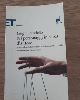 Luigi Pirandello  Sei personaggi in cerc ad'autore