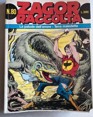 ZAGOR Raccolta N.80 originale