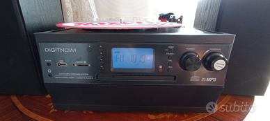 stereo hi fi compatto CD + vinile  + Radio...