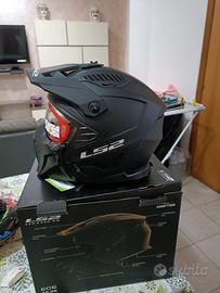 Casco LS2 Drifter nero opaco – nuovo con scatola