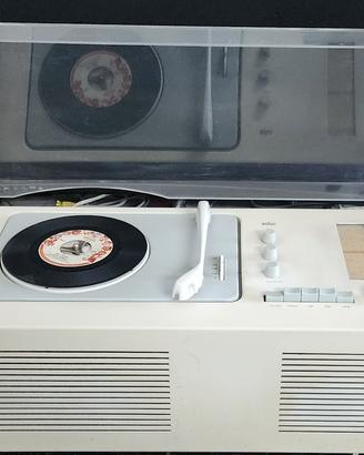braun sk5 radio giradischi 