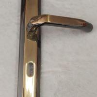  Lotto di 3 Maniglie GEMAC in Ottone Bronzato 
