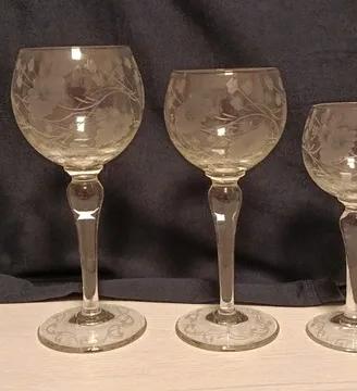Servizio di bicchieri anni 60, made in Murano 65Pz