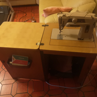 Singer con mobile macchina cucire vintage