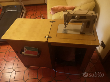 Singer con mobile macchina cucire vintage