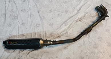 Yamaha Tmax 530 scarico completo Akrapovic 