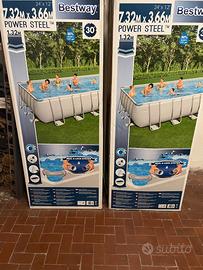 Piscina fuori terra Bestway power stell 732x366x13