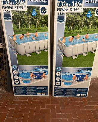 Piscina fuori terra Bestway power stell 732x366x13