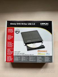 Glossy DVD Writer USB 2.0 KRAUN