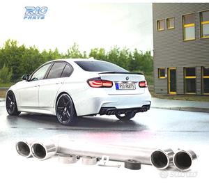 SISTEMA DI SCARICO BMW F30 F31 LOOK M DOPPIO