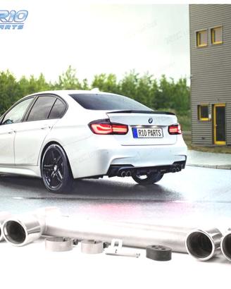 SISTEMA DI SCARICO BMW F30 F31 LOOK M DOPPIO