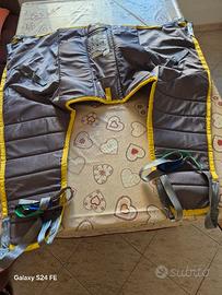 imbragatura per sollevatore con materasso ad aria